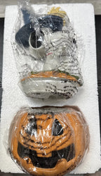 Lenox Peanuts Snoopy Halloween Great Pumpkin Candy Dish Jar Witch Woodstock NEW7