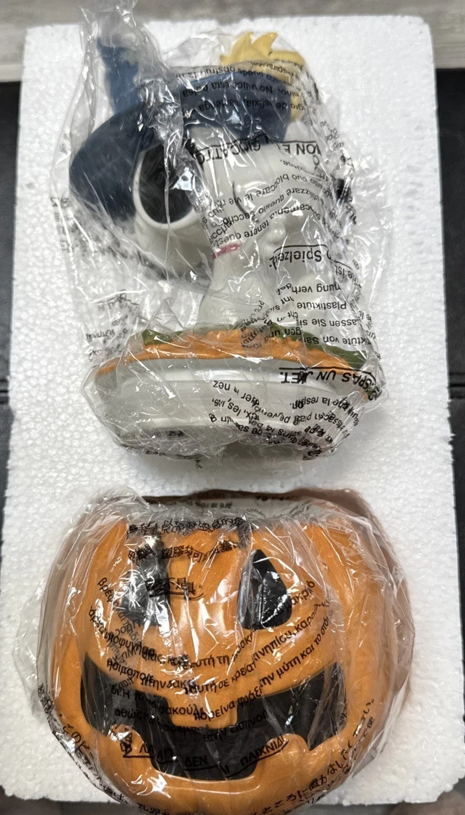 Lenox Peanuts Snoopy Halloween Great Pumpkin Candy Dish Jar Witch Woodstock NEW7