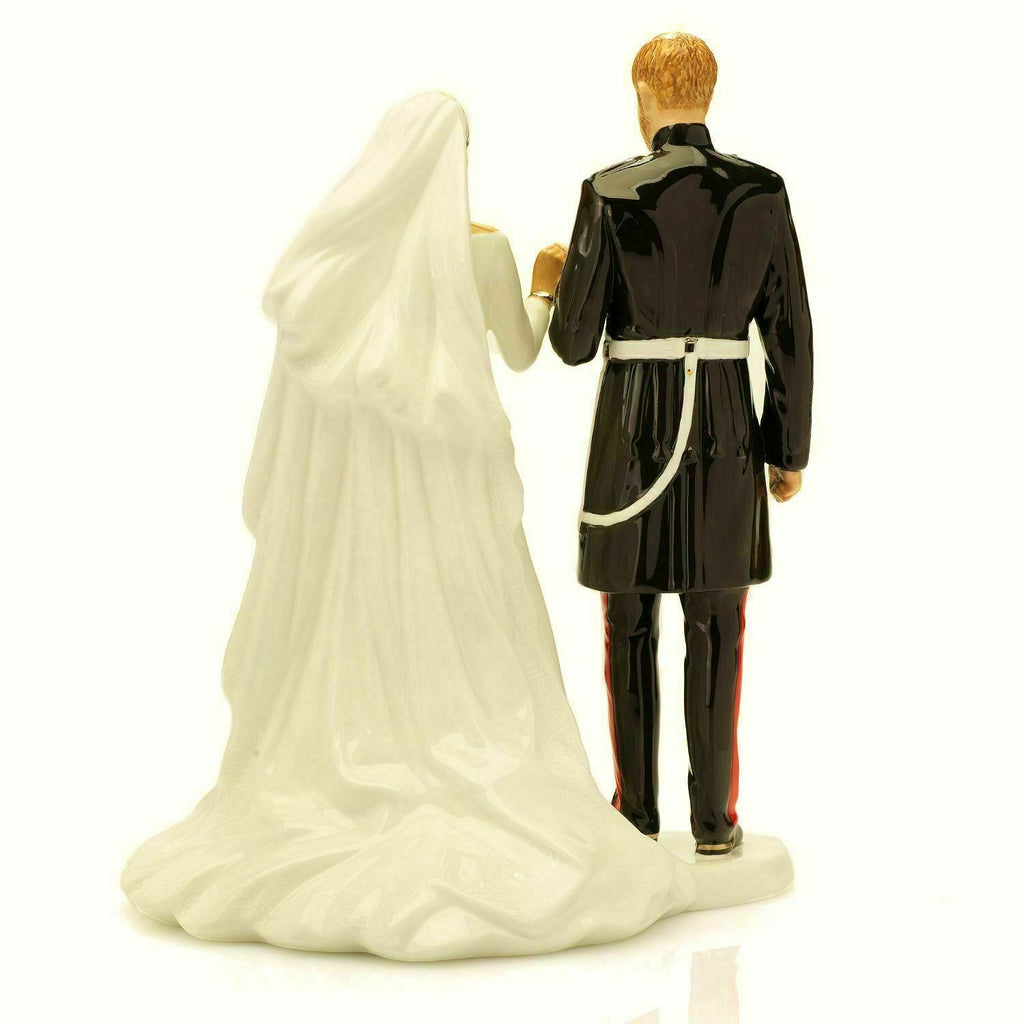 Royal Doulton Prince Harry & Meghan Figurine Royal Wedding HN5929 LE NEW IN BOX6