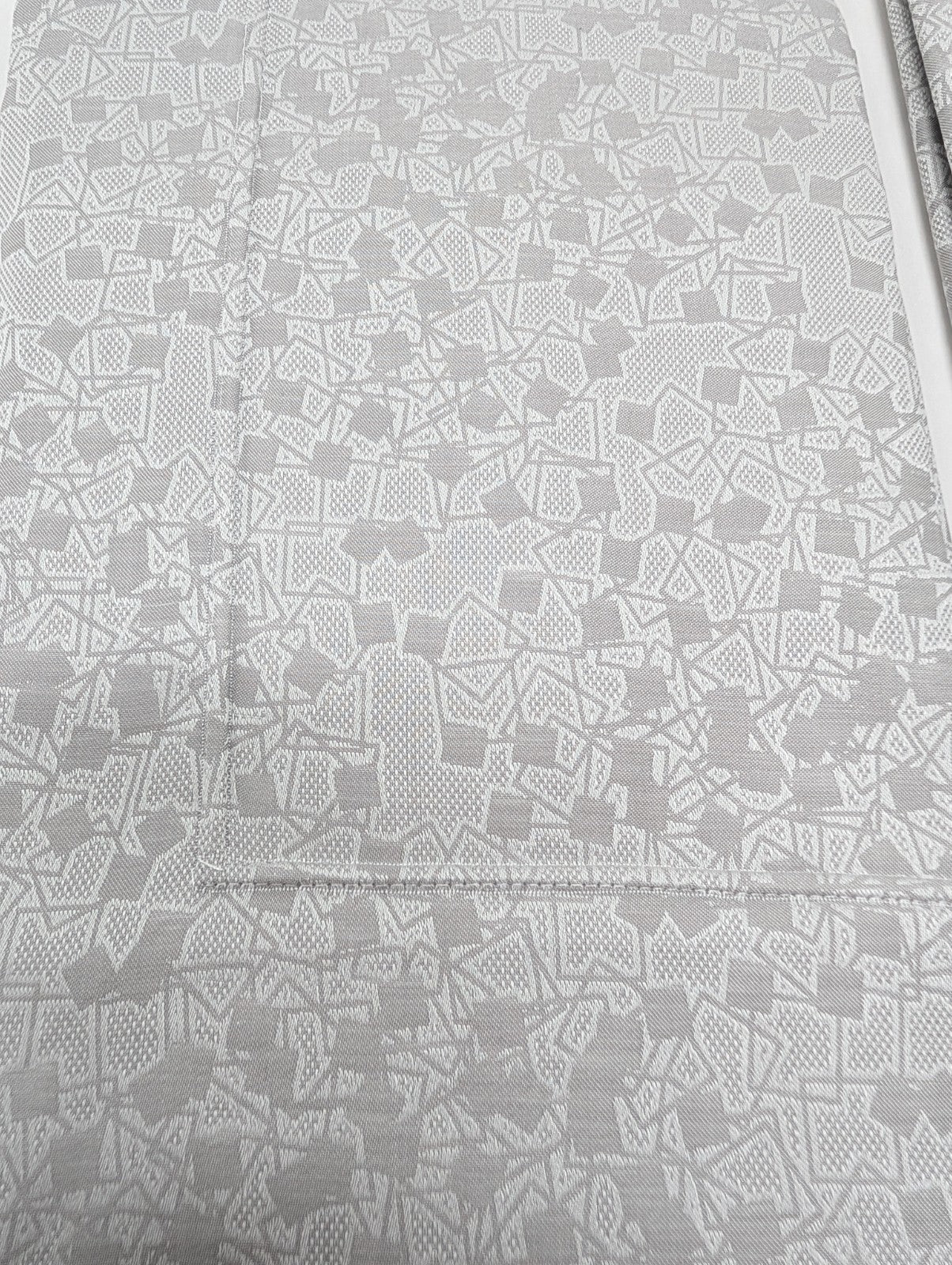 Sferra Catella Grey Euro Sham Squares Cotton Sateen Jacquard Soft Italy NEW16