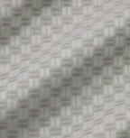 Sferra Macchia Grey Standard Shams Pair  Basketweave Cotton Jacquard Italy NEW4