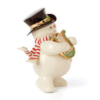 Lenox 2020 Snowy Harpist Snowman Figurine Irish Lyre Annual Frosty Christmas NEW2