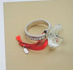 Lenox 2024 Engagement Ring Ornament Wedding Proposal Crystal Christmas Gift NEW1