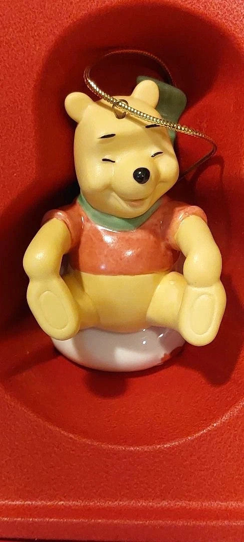 Lenox Disney Winnie The Pooh Ornament Tube Sledding Fun With Pooh 2016 Gift NEW9