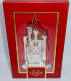 Lenox Disney 2024 Princess Cinderella's Castle Ornament Silver Christmas NEW6