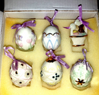 Lenox Easter Original Miniature Tree Ornaments Set of 12 Duck Egg Bunny Lamb NEW2