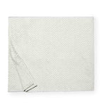 Sferra Illura Grey Standard Sham Chevron Print 100% Cotton Jacquard Italy NEW5