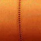 Sferra Celeste Orange King Pillow Sham Paprika Egyptian Cotton Percale Italy NEW5