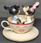 Lenox Disney Mickey's Teacup Twirl Figurine Minnie Mouse Mad Tea Party Ride NEW2