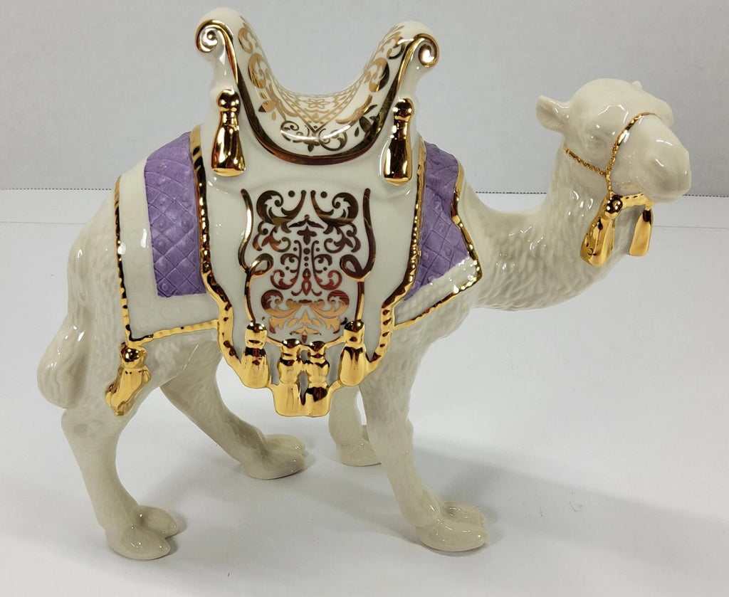 Lenox First Blessing Nativity Standing Camel Figurine Purple Saddle 1st NEW BOX13