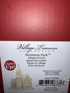 Lenox  Mistletoe Park Lighted Church Figurine Village Treasures Christmas NEW7