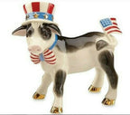 Lenox 4th Of July Calf Figurine Parade Fair Patriotic USA Flag Holstein NEW0