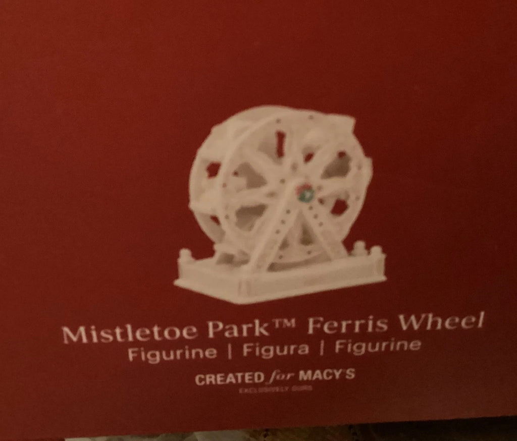 Lenox Mistletoe Park Ferris Wheel Figurine Village Traditions Christmas 2025 NEW9