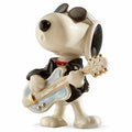Lenox Peanuts Rockin Elvis Snoopy Figurine Cool Guitar Sunglasses Beagle COA NEW0