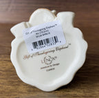 Lenox Lucky Elephant Figurine Gift Of Thanksgiving Pie Baker's Hat LE COA NEW3