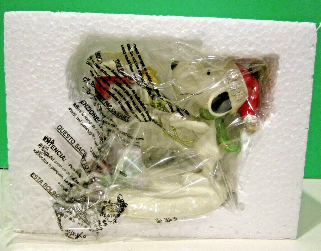 Lenox Peanuts Snoopy's Letter to Santa Ornament Figurine Woodstock Mailbox NEW5