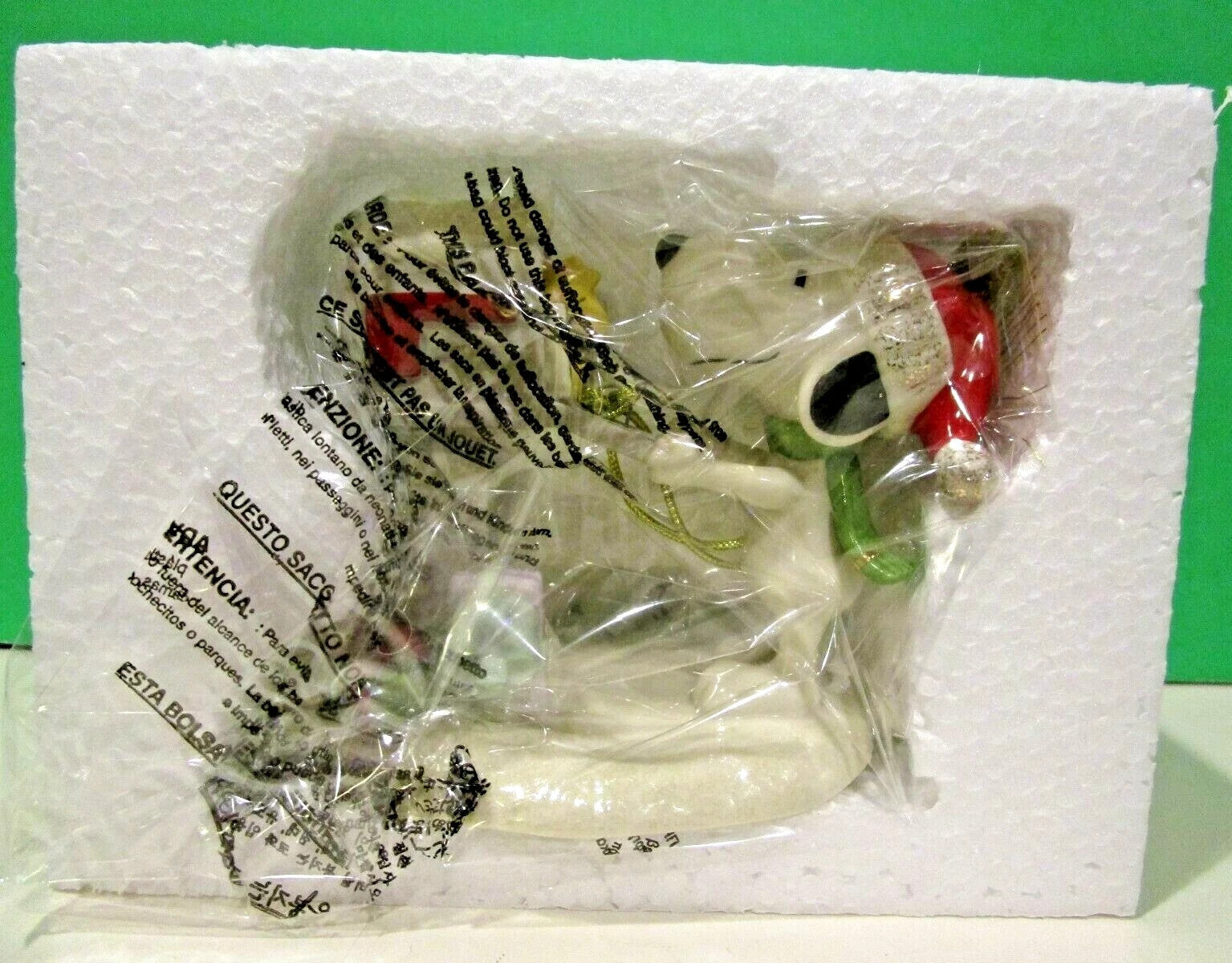 Lenox Peanuts Snoopy's Letter to Santa Ornament Figurine Woodstock Mailbox NEW5