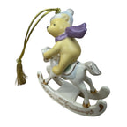 Lenox Disney 2024 Pooh Baby's 1st Christmas Rocking Horse Ornament First NEW6