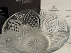 Waterford Crystal Irish Stone Circle Bowl 10" Rosettes Curtis Ireland NEW IN BOX15