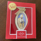 Blackshear Wiseman King Melchior Ornament With Gold Ebony Lenox Christmas LE NEW1