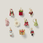 Lenox Nutcracker Ballet Miniature Tree Ornaments Set Of 10 Christmas Clara NEW2
