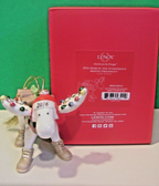 Lenox 2016 The Lumberjack Moose Figurine Ornament Marcel  Annual Work Boots NEW3