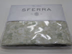 Sferra Pittore Queen Duvet Green Floral Pastel Multicolor Sateen Print Italy NEW0