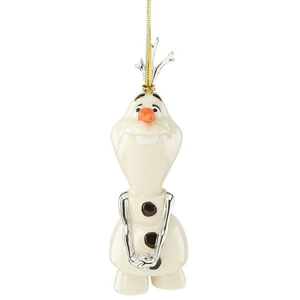 Lenox Disney Frozen Olaf Snowman Figurine Ornament Warm Hugs Christmas NEW0