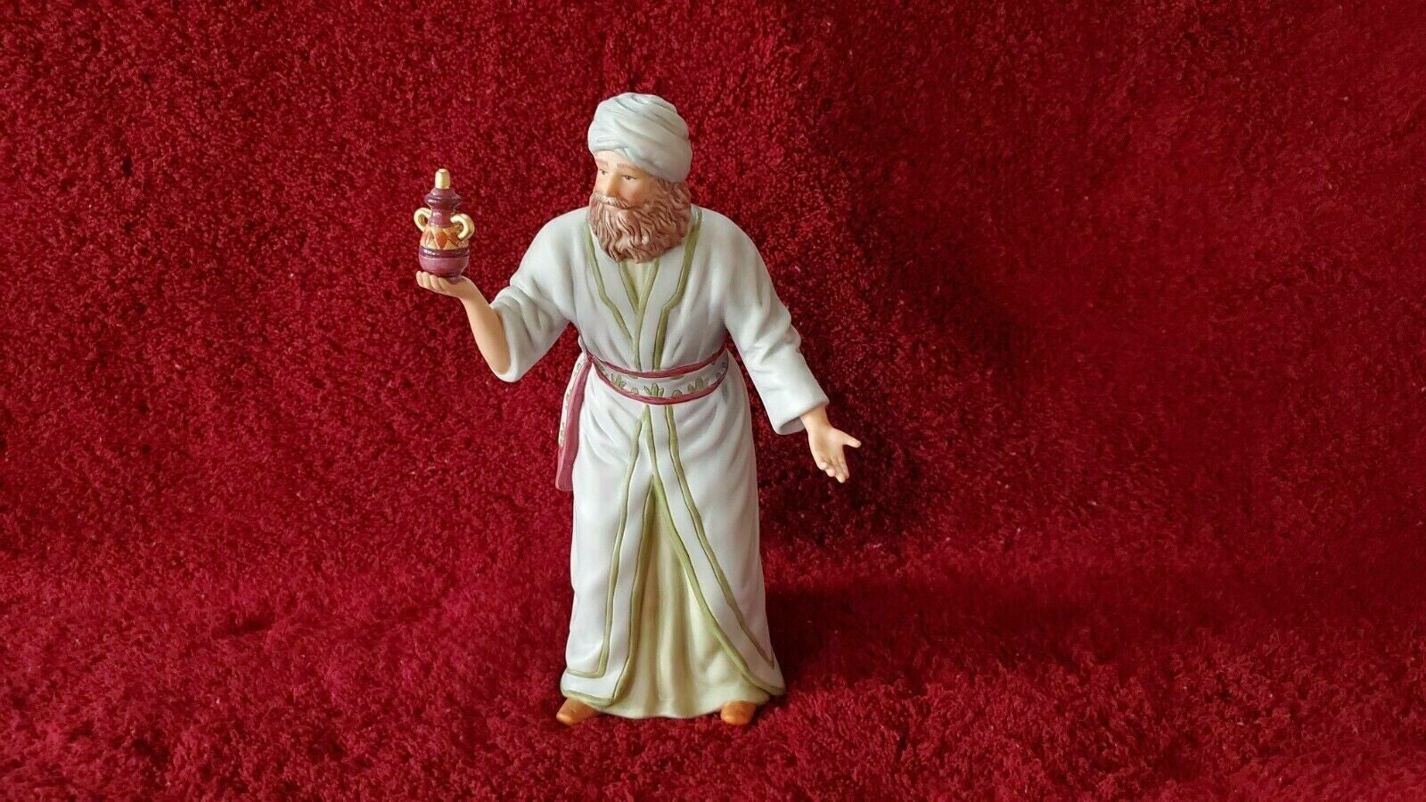 Lenox Renaissance Perfume Merchant Nativity Figurine At The Bazaar Christmas NEW8