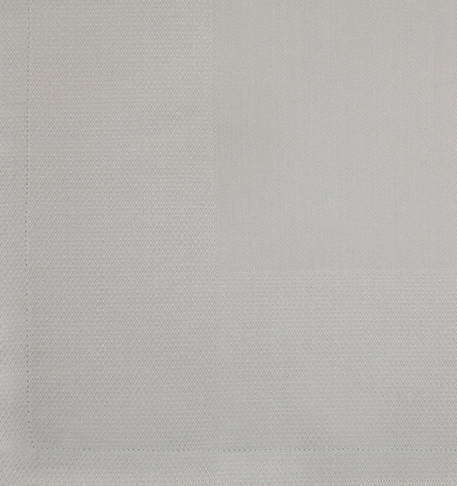 Sferra Squire Grey Tablecloth & 16 Napkins Diamond Pique 70"X126" Easy Care NEW6