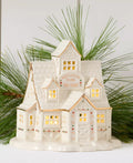 Lenox Mistletoe Park Lighted Ski Shop Figurine Village Treasures Christmas NEW0