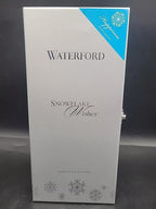 Waterford Crystal Snowflake Wishes Happiness Flute 2018 8th #154695 NEW IN BOX8