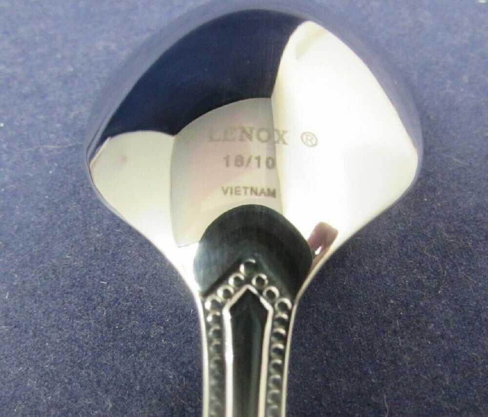 Lenox French Perle 65 PC Flatware Set Service For 12 Stainless 18/10 Beading NEW5