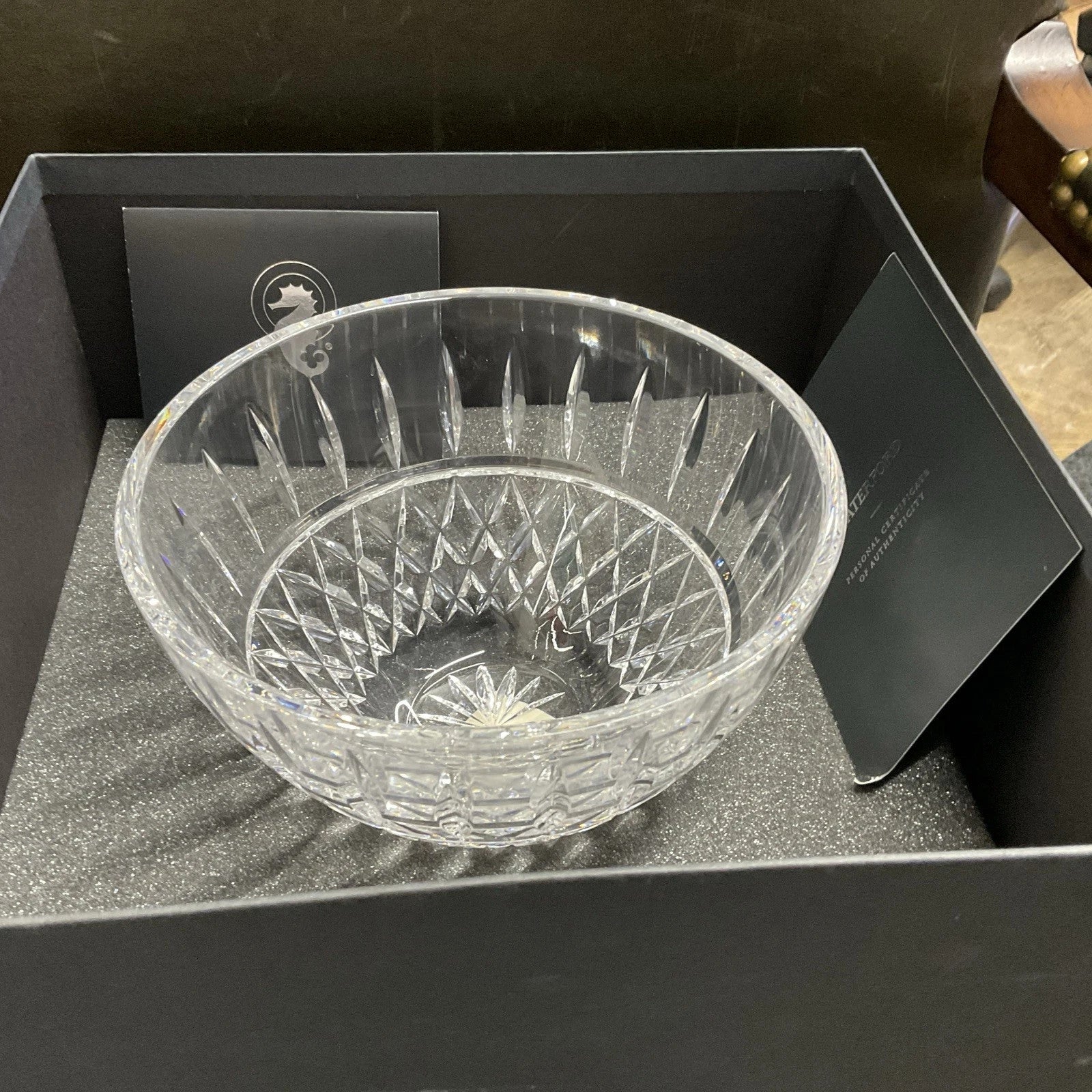 Waterford Crystal Tramore 8" Bowl Master Craft #40035131 Ireland Gift NEW IN BOX2