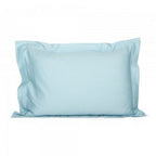 Yves Delorme Triomphe Aqua Queen Duvet Set 3PC Egyptian Cotton Sateen Lagon NEW14