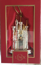 Lenox Disney 2021 Princess Cinderella's Castle Ornament Silver Christmas NEW10