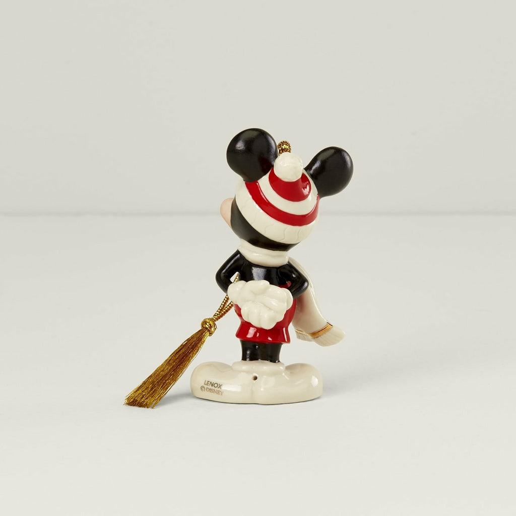 Lenox Disney Mickey & Minnie Winter Fun Figurine Ornament No Date Christmas NEW6