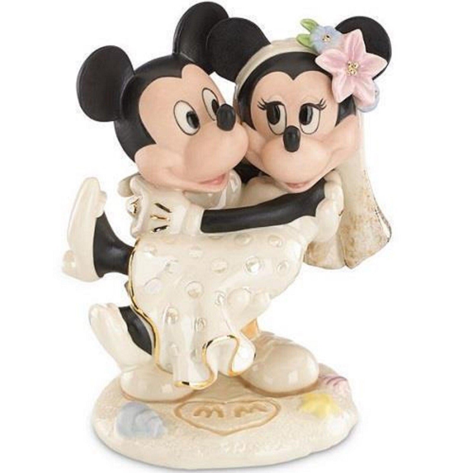 Lenox Disney Minnie's Dream Beach Wedding Figurine Cake Topper Mickey Mouse NEW0