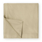 Sferra Perrio Oat Standard Sham Tan Geometric Motif Cotton Matelassé Italy NEW3