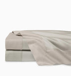 Sferra Carlotta Taupe Standard Sham Textured Cuff Sateen Jacquard Italy NEW7