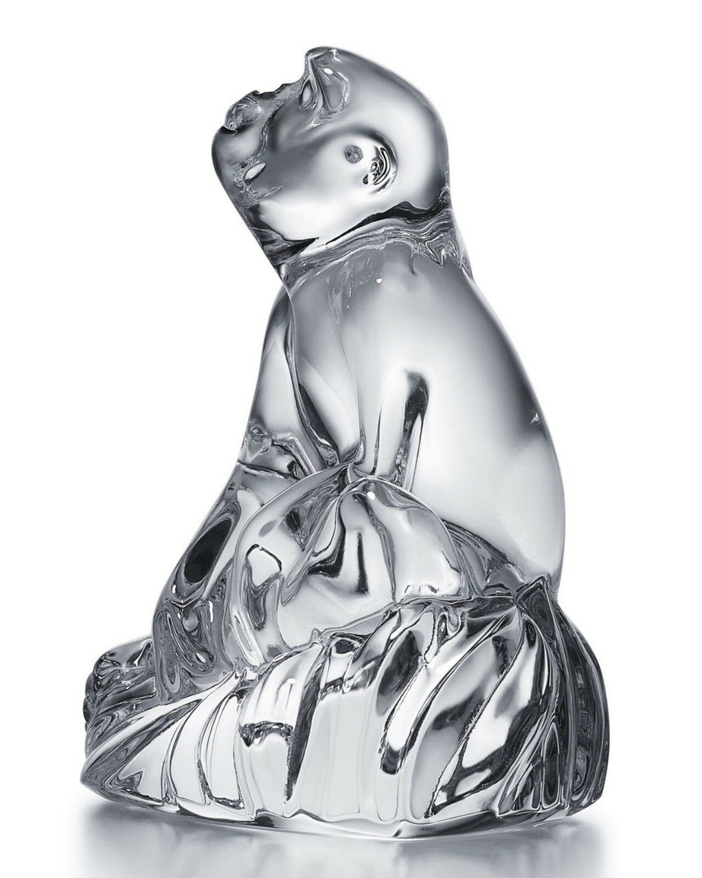 Baccarat Crystal Zodiac Monkey Figurine 2016 Chinese Paperweight Gift France NEW1