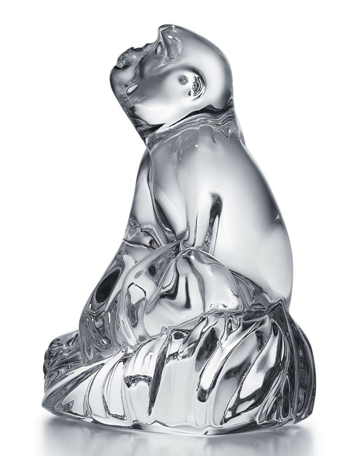 Baccarat Crystal Zodiac Monkey Figurine 2016 Chinese Paperweight Gift France NEW1