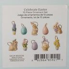 Lenox Easter Celebration Mini Ornaments & Tree Eggs Bunnies Basket Flowers New3