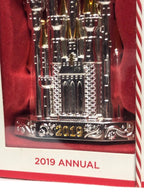 Lenox Disney 2019 Princess Cinderella's Castle Ornament Silver Christmas NEW2