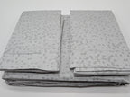 Sferra Catella Queen Duvet Euro Set 3PC Lunar Cotton Sateen Jacquard Italy NEW18