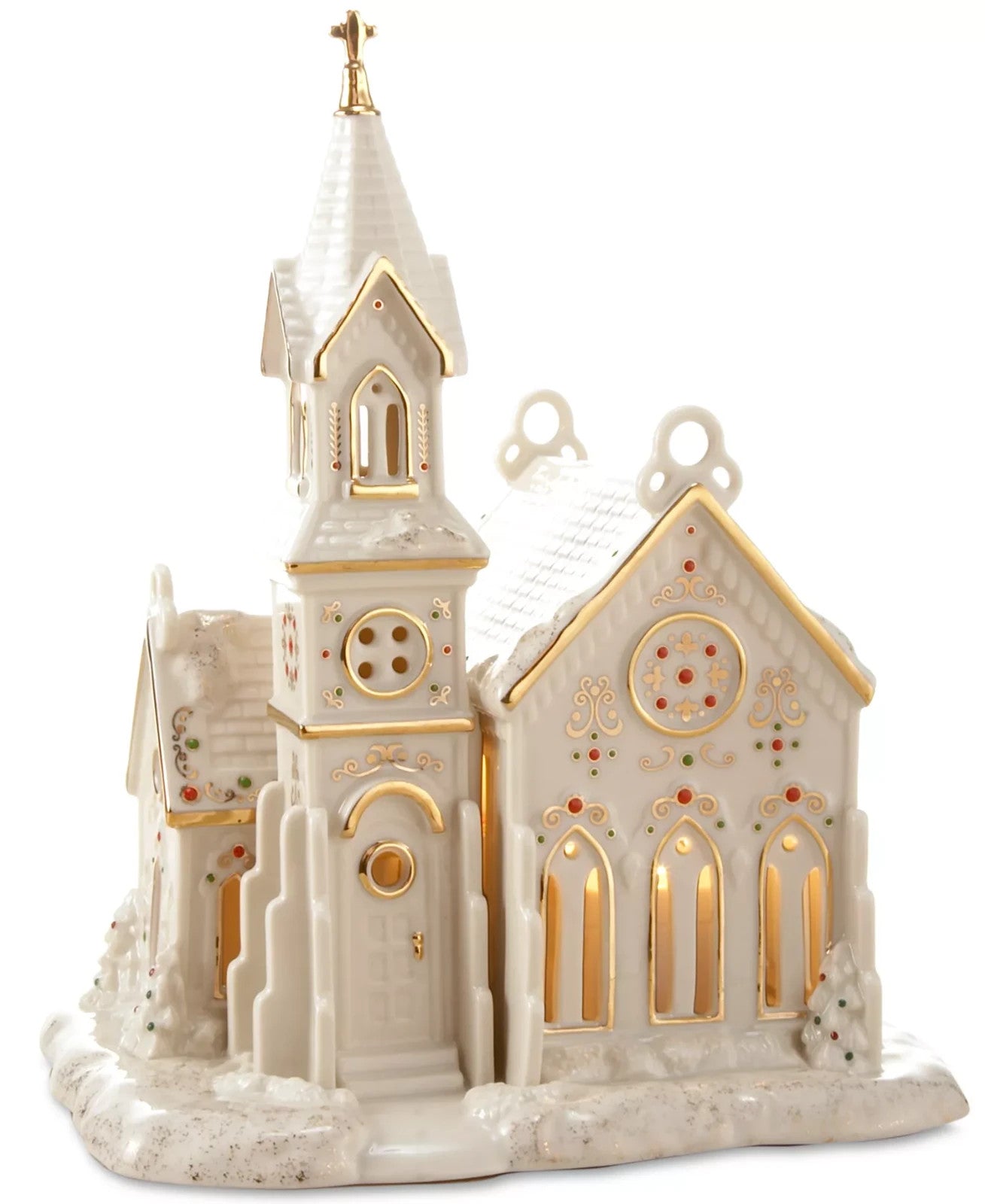 Lenox  Mistletoe Park Lighted Church Figurine Village Treasures Christmas NEW8
