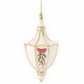 Lenox 2015 Annual Holiday Orb Ornament Holly Berries Gold Accents Christmas NEW0