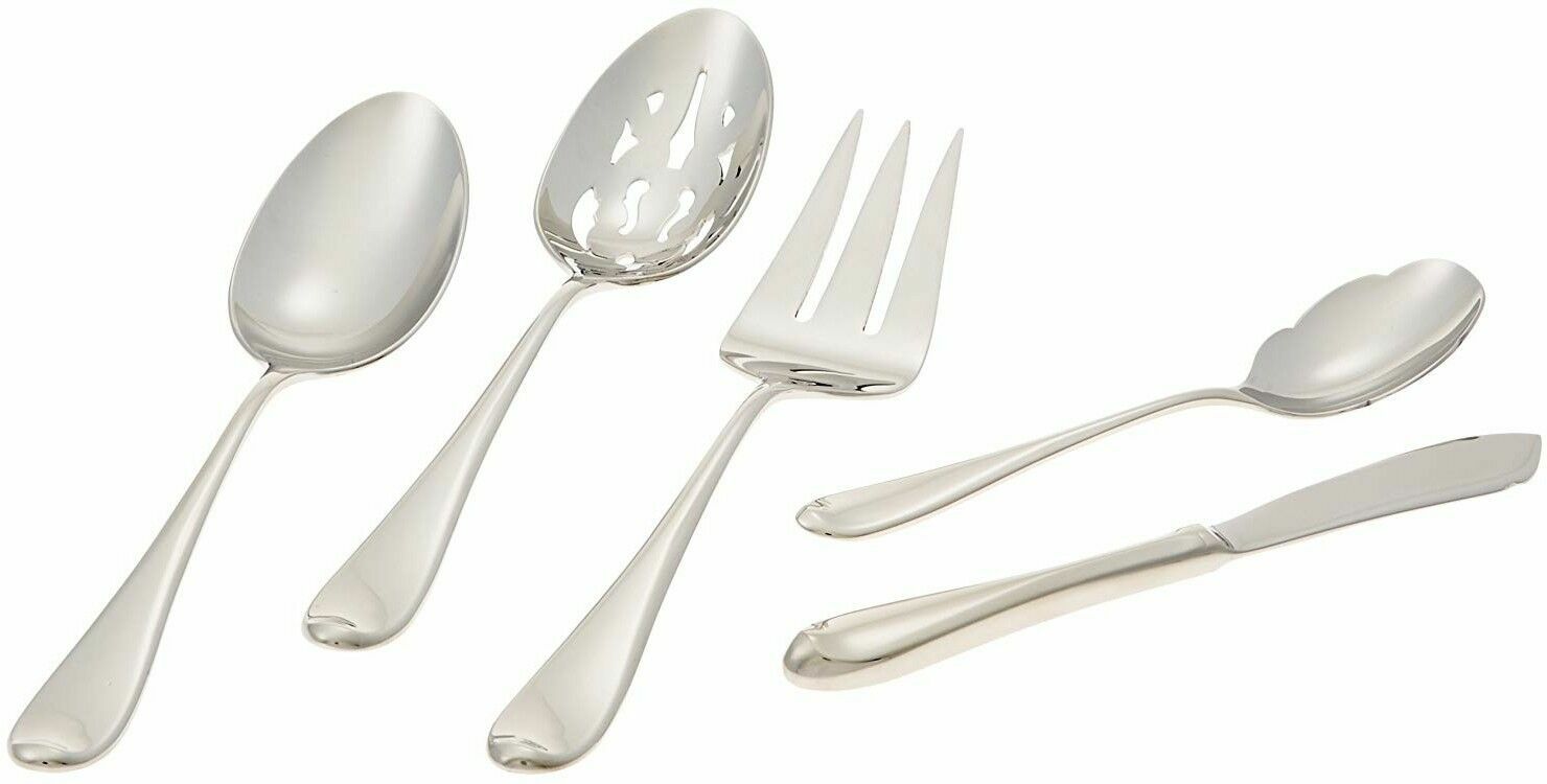 Gorham Studio 45 Piece Flatware Set Service for 8 Stainless Steel 18/10 Gift NEW5
