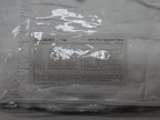 Sferra Presidio White King Dust Ruffle Stripe Gathered Egyptian Cotton Italy NEW11