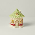 Lenox Lighted Lucky Garden Gnome House Figurine Cottage Christmas LED 7.25" NEW2